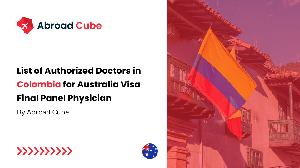 List of Authorized Doctors in Colombia for Australia Visa
