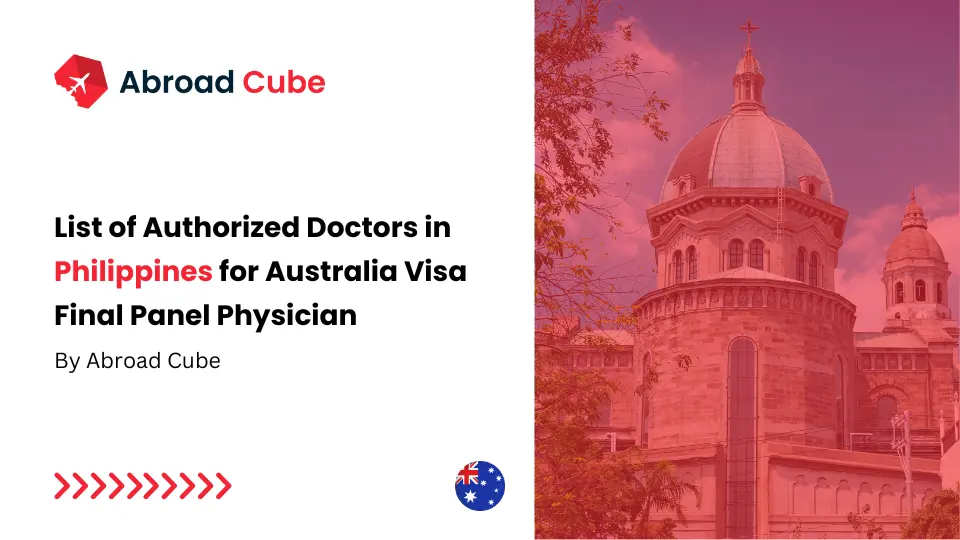 List of Authorized Doctors in Philippines for Australia Visa